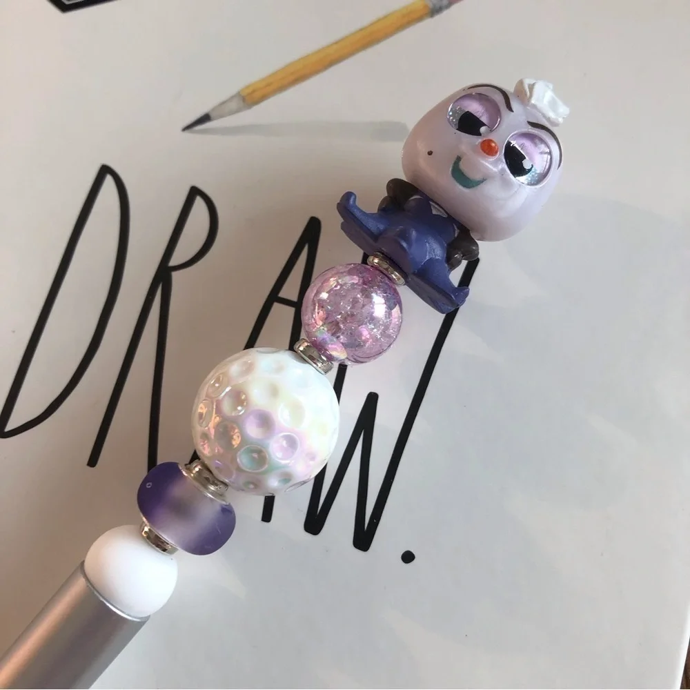 Disney Doorables: Olaf Retells: The little Mermaid: Ursula handmade beaded pen